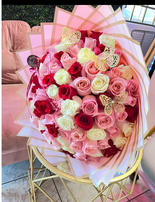 Valentine's Rose Overload Bouquet