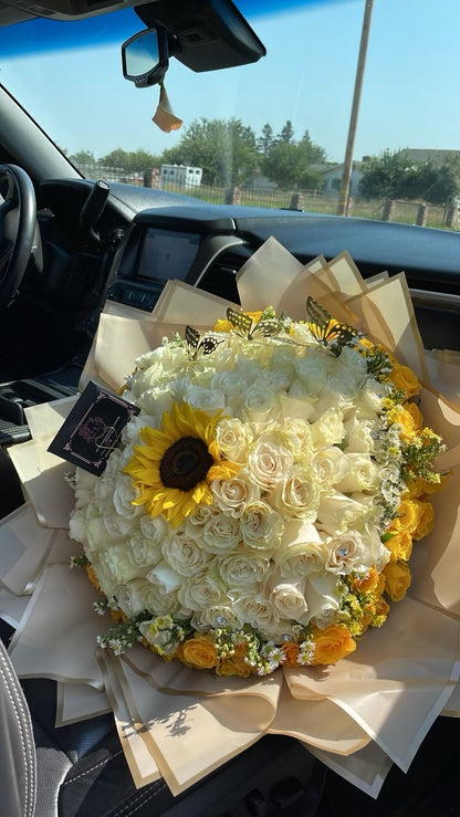 125 Rose Sunshine Dream Bouquet